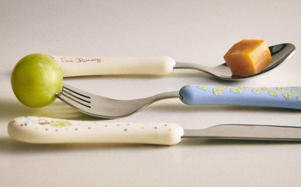 牙仙陶瓷儿童餐具套装
