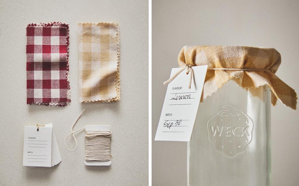 LABEL AND FABRIC SET