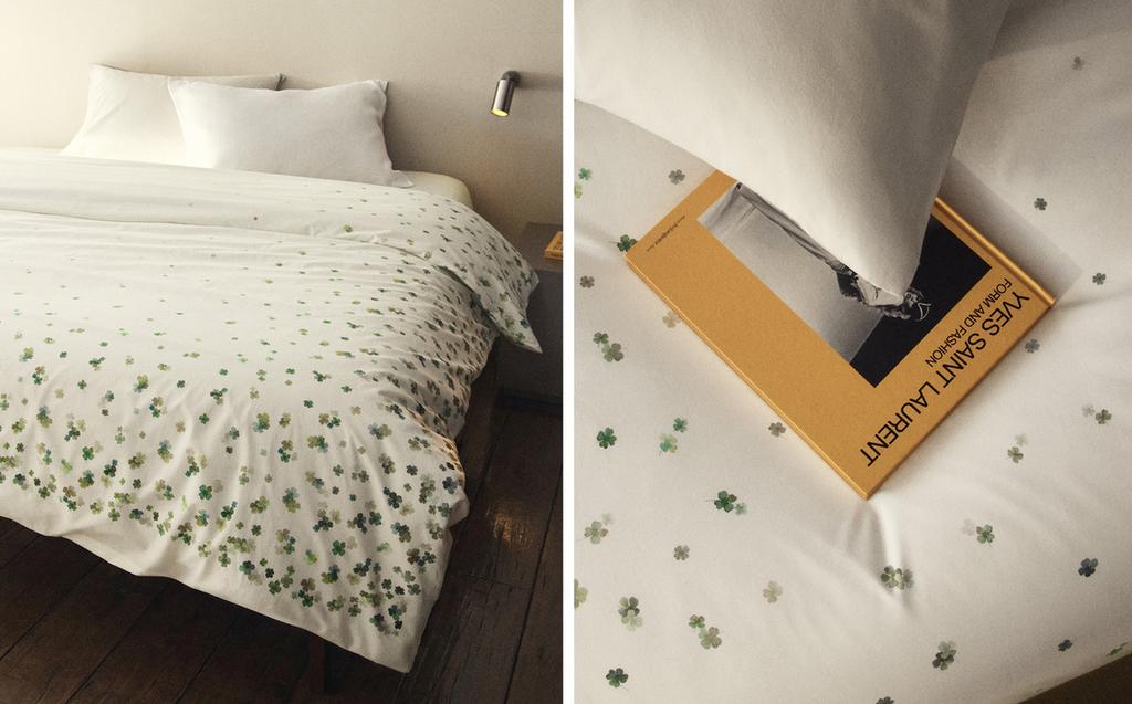 CLOVER COTTON DUVET COVER CLOVER COTTON DUVET COVER