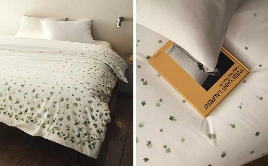 CLOVER COTTON DUVET COVER