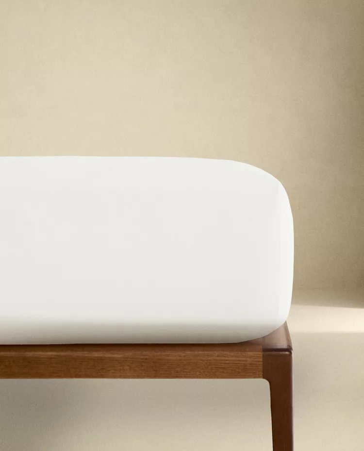 PERCALE FITTED SHEET | 30 CM HIGH (500 THREAD COUNT)