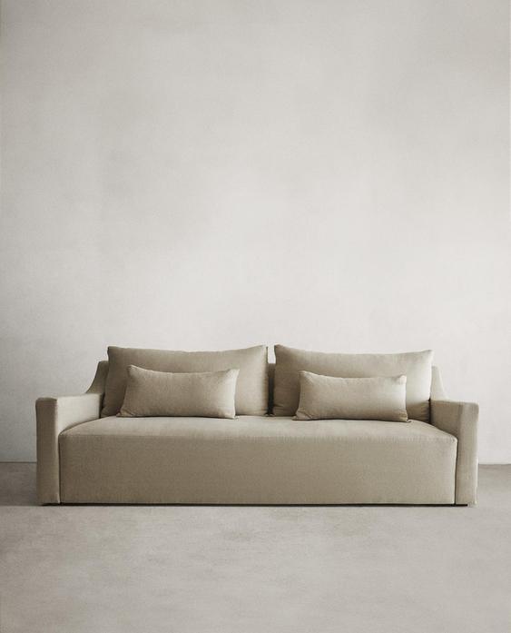 WASHED LINEN SOFA