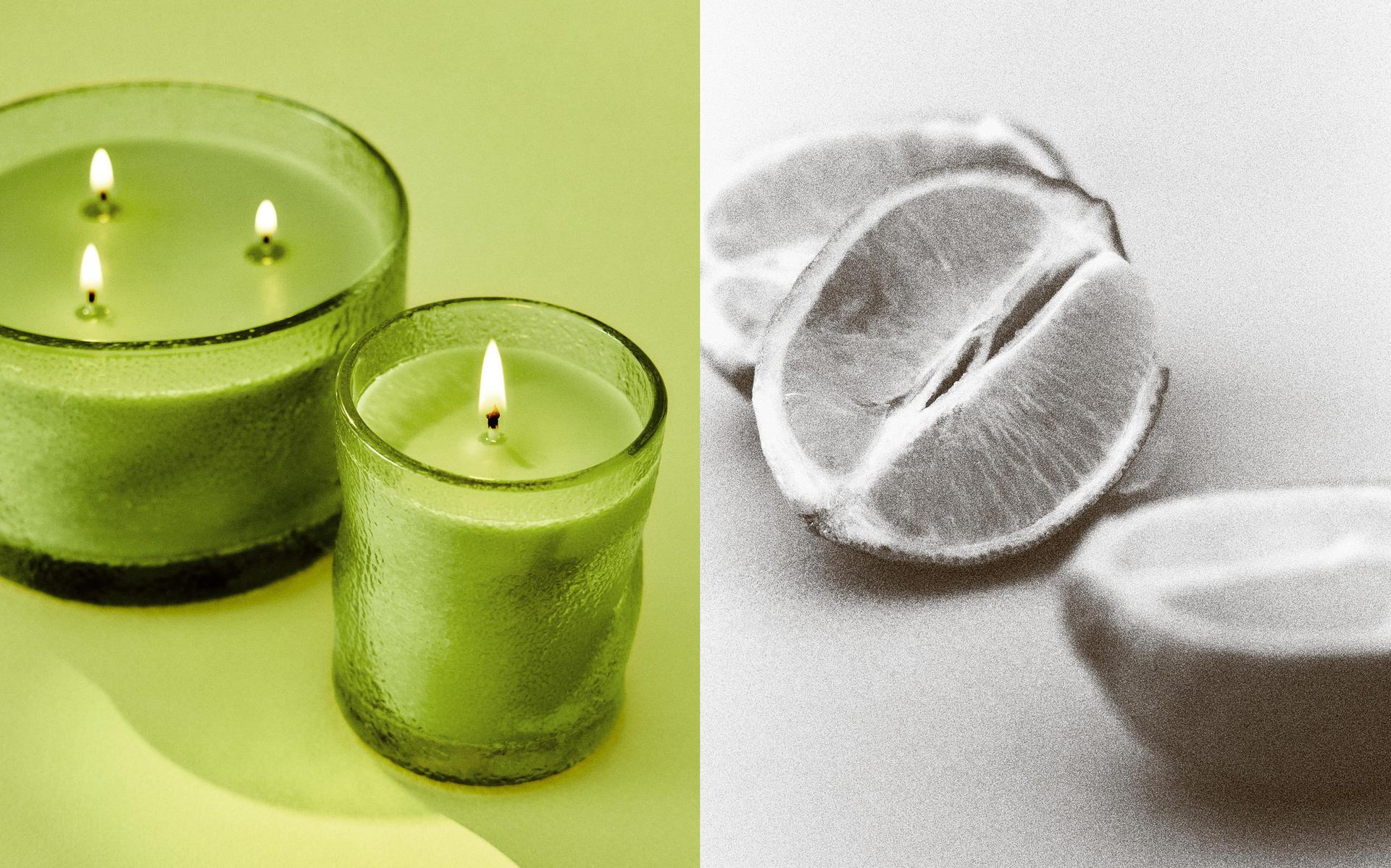 LIME & PEPPERMINT 香氛蜡烛