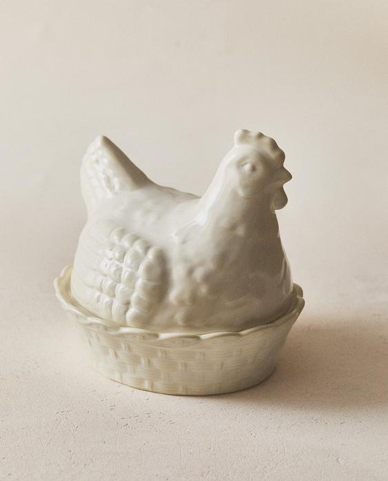 CERAMIC HEN JAR CERAMIC HEN JAR