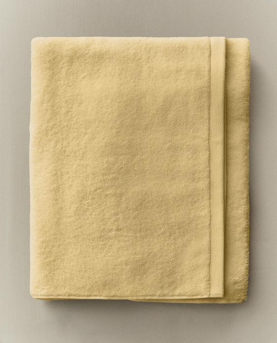 PLAIN COTTON TERRY BATH TOWEL (500 GXM²)