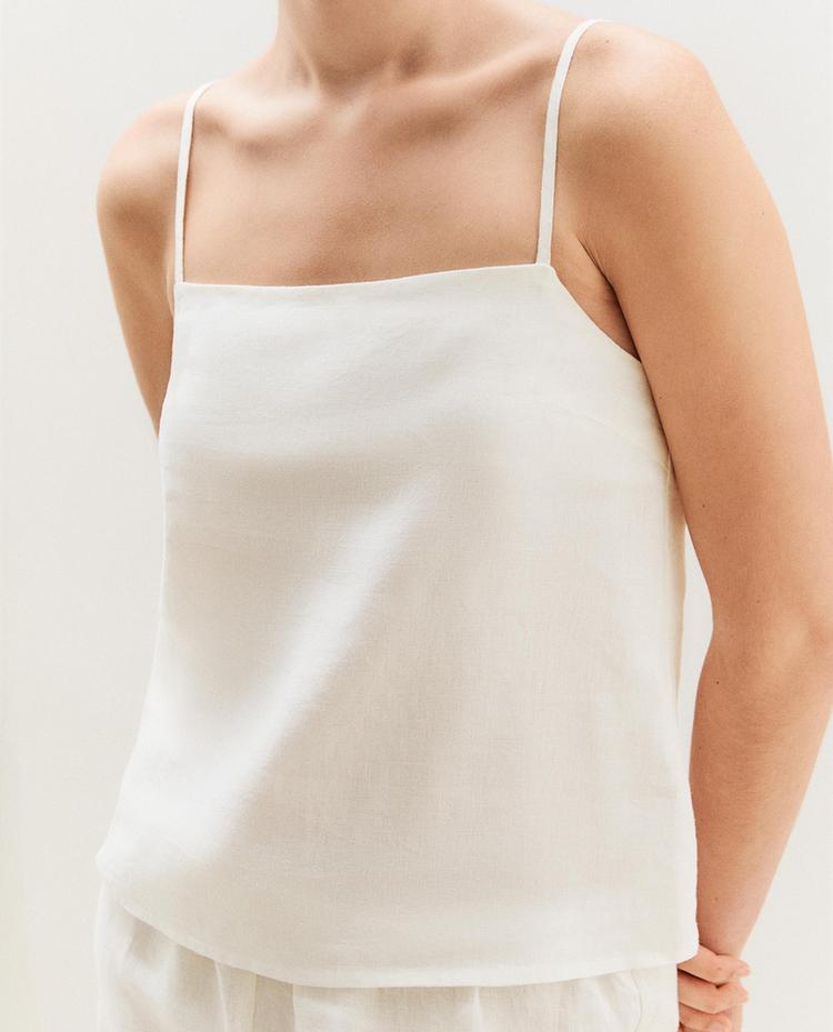 LINEN TOP