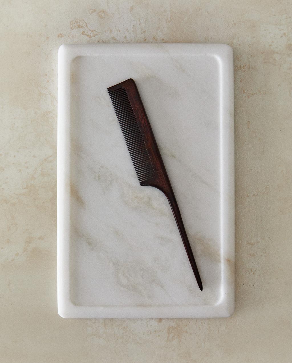 白色大理石浴室托盘