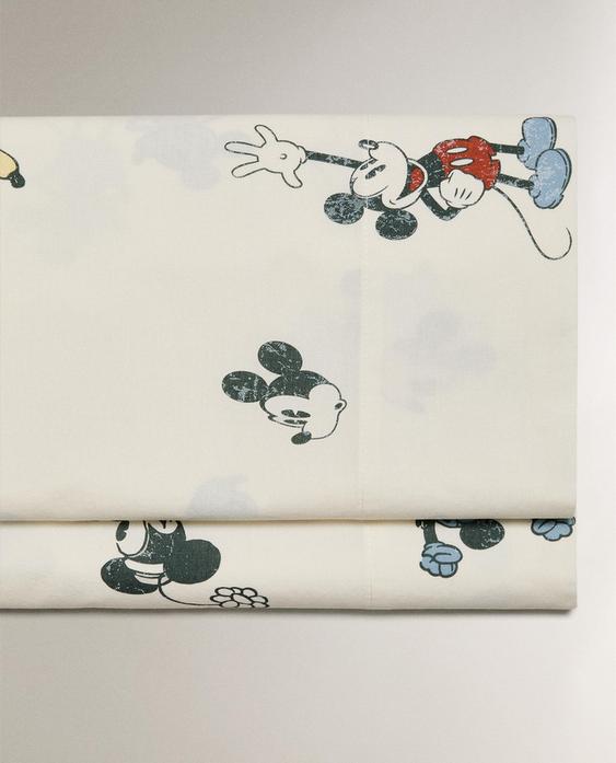 KIDS' MICKEY & MINNIE ©DISNEY FLAT SHEET