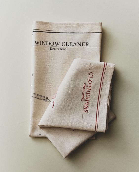 PACK OF CLEANING COTTON TEA TOWEL (PACK OF 2) PACK OF CLEANING COTTON TEA TOWEL (PACK OF 2)