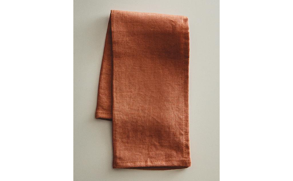 PACK OF COLOURED WASHED LINEN NAPKINS (PACK OF 2)