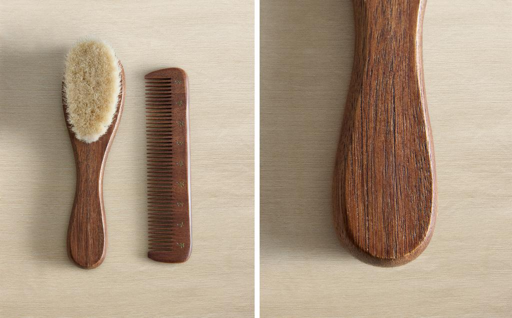 婴儿花朵梳刷套装