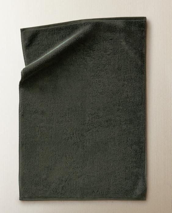 米纹针织棉质浴室地垫