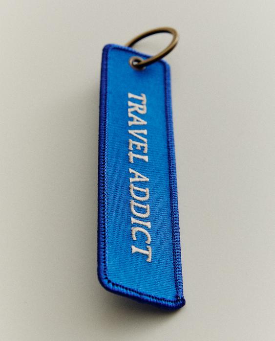 CANVAS TRAVEL KEY RING CANVAS TRAVEL KEY RING