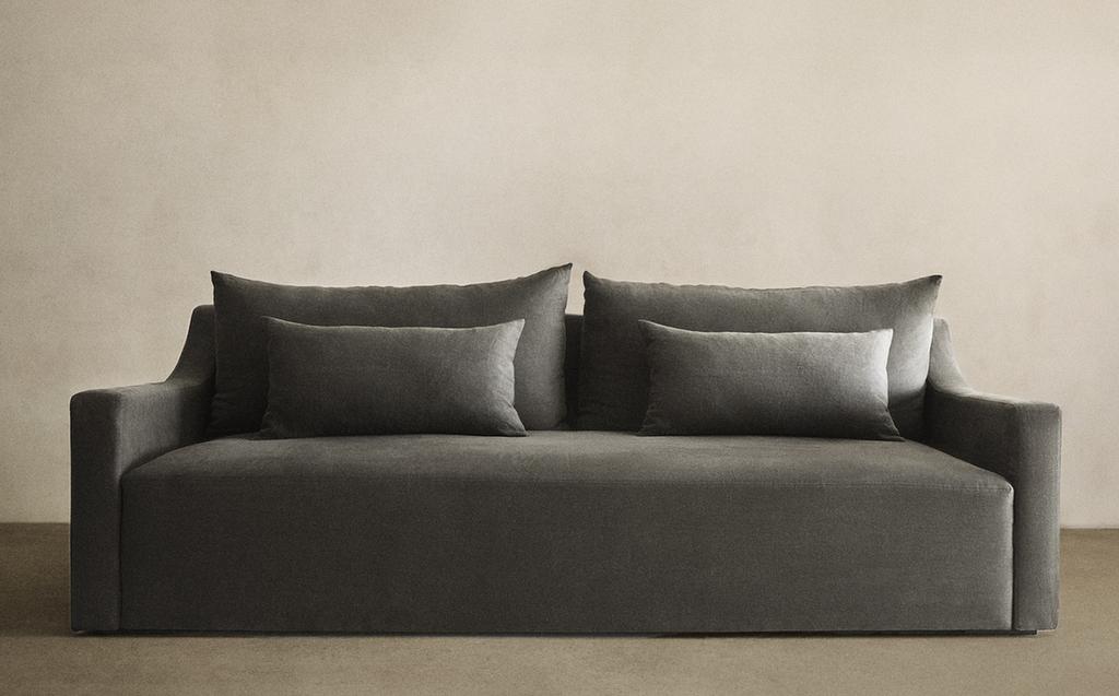 WASHED LINEN SOFA