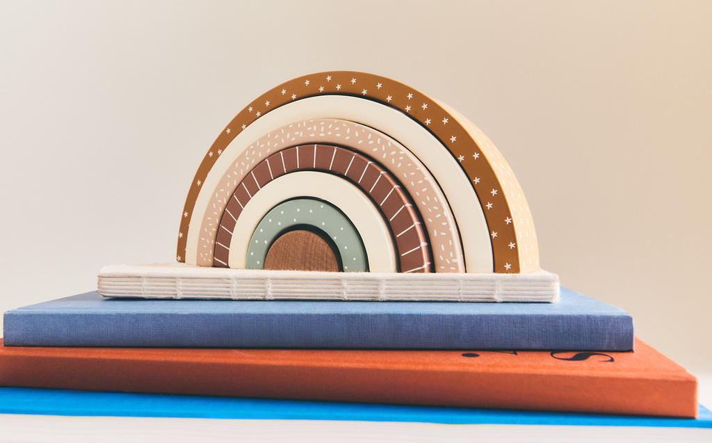 彩虹积木儿童玩具