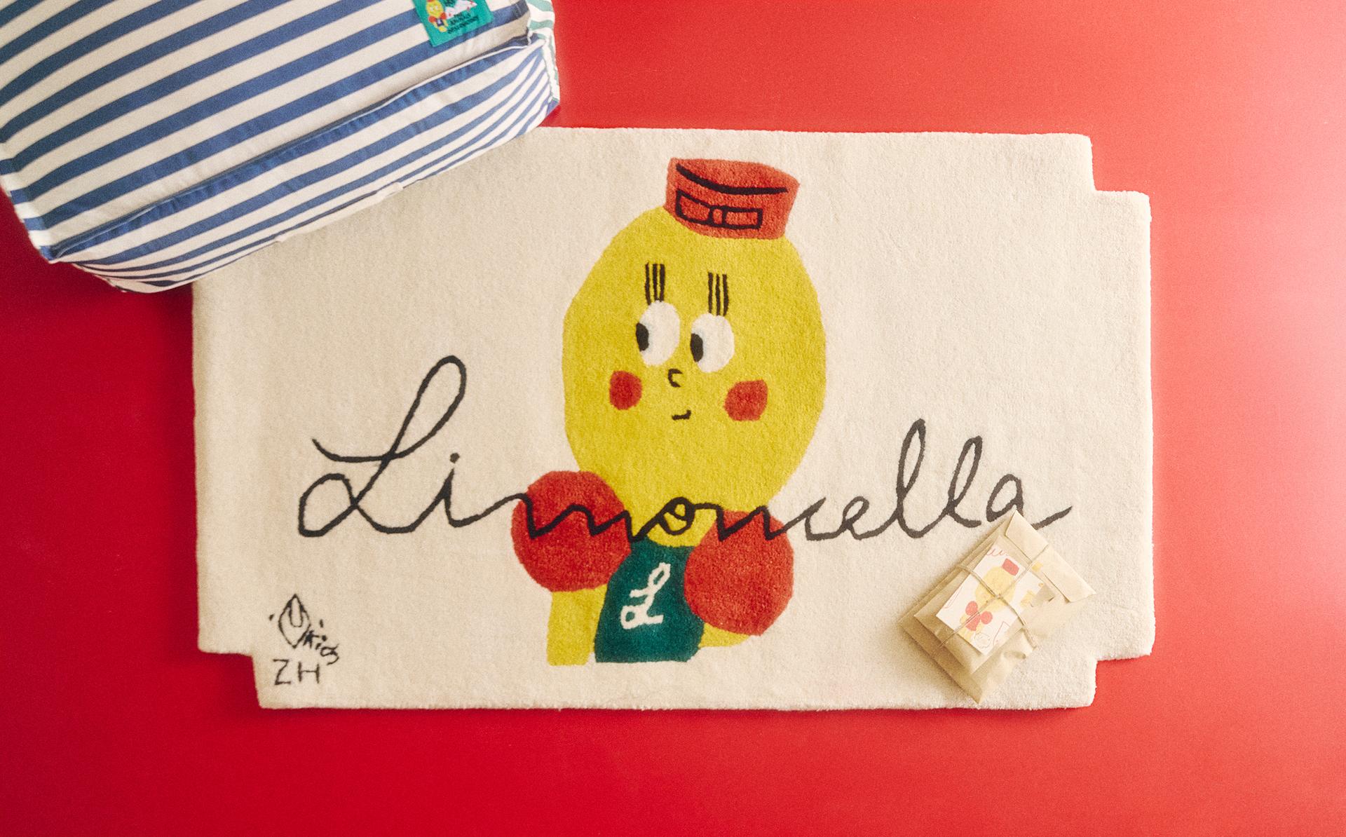 KIDS' LIMONCELLA X THE ANIMALS SENTINEL WOOL RUG