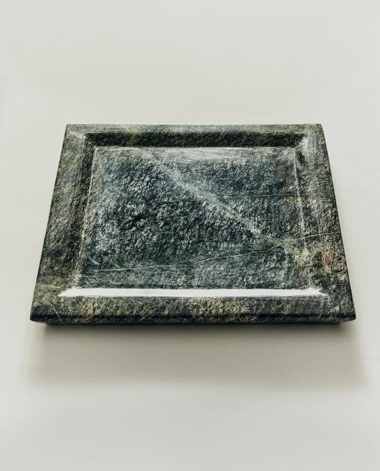 DECORATIVE MARBLE TRAY