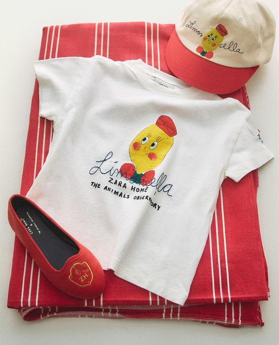 KIDS' LIMONCELLA X THE ANIMALS OBSERVATORY T-SHIRT