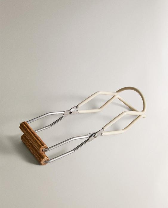 WOODEN JAR TONGS