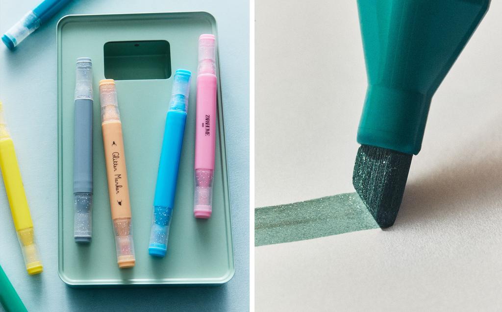 KIDS' GLITTER MARKERS (PACK OF 12)