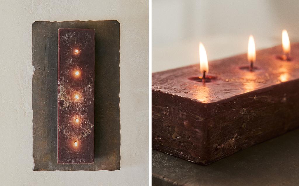 (850 G) AMBER VANILLA SCENTED CANDLE