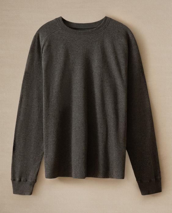 STRAIGHT FIT LONG SLEEVE T-SHIRT