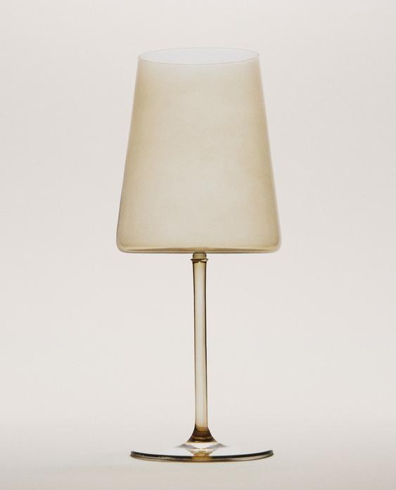 CONICAL CRYSTALLINE WINE GLASS