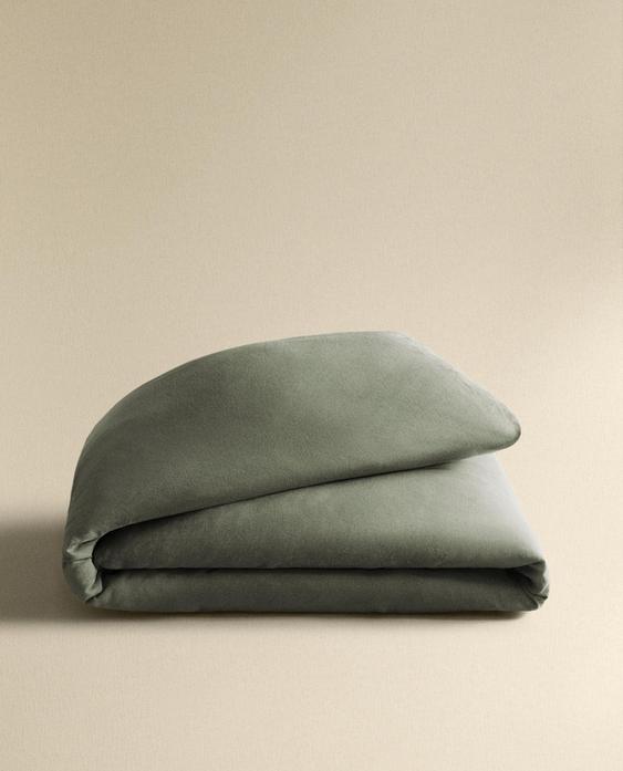 WASHED LINEN DUVET COVER (140 GxM²) WASHED LINEN DUVET COVER (140 GxM²)