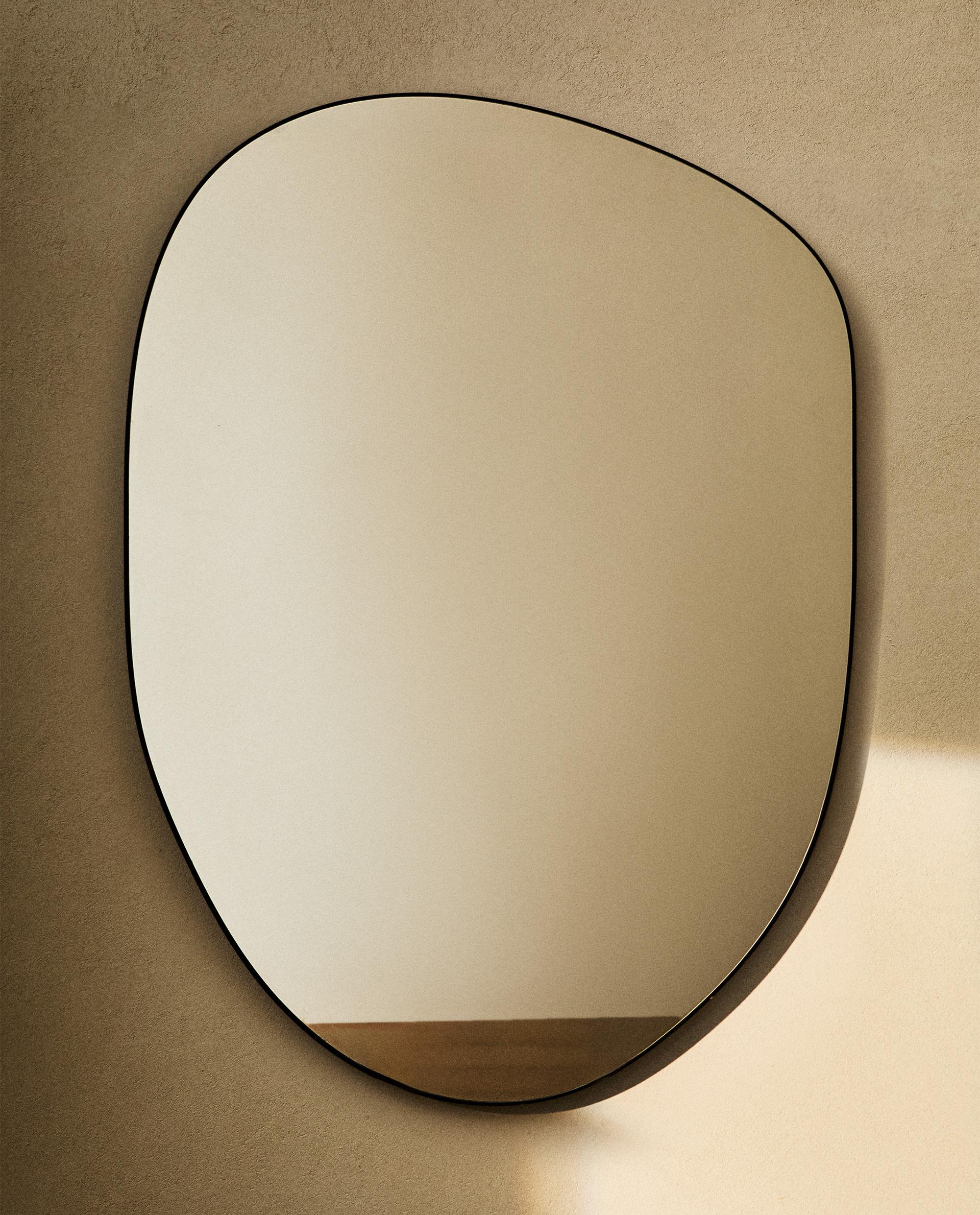 LARGE ASYMMETRIC WALL MIRROR LARGE ASYMMETRIC WALL MIRROR