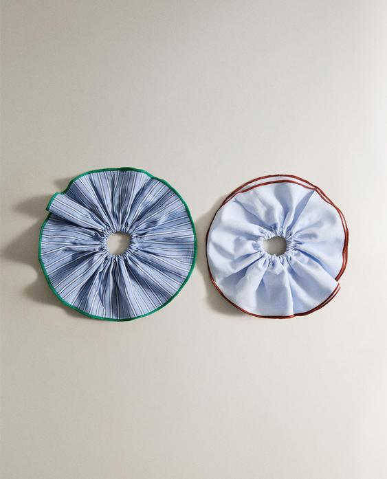 CHILDREN'S STRIPED SCRUNCHIE