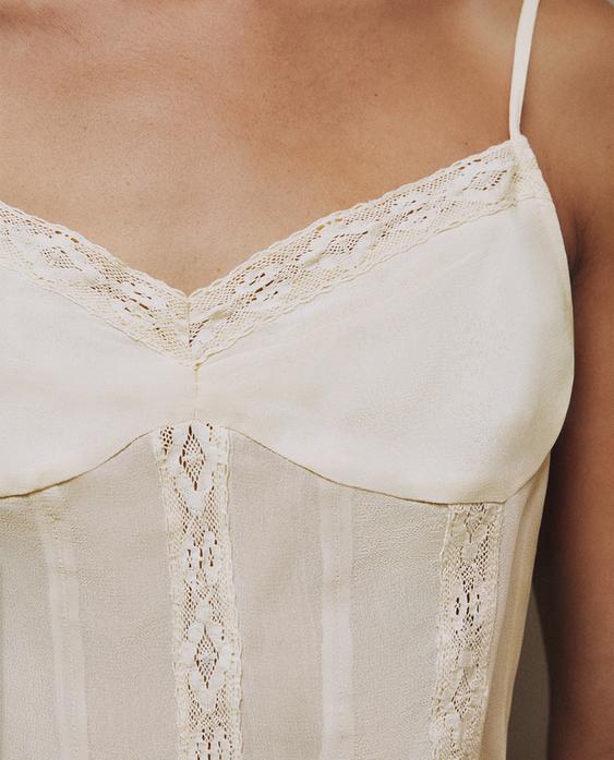 LACE COTTON TOP LACE COTTON TOP