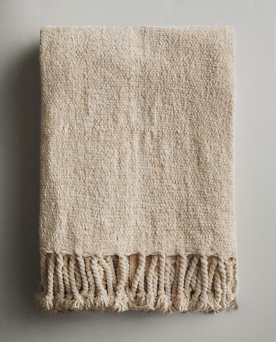 CHUNKY CHENILLE THROW