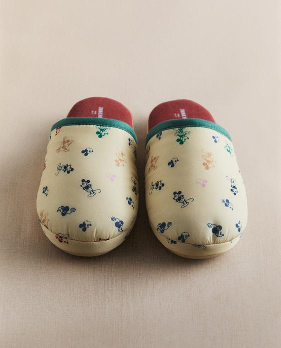 KIDS' MICKEY & MINNIE ©DISNEY MULE SLIPPERS KIDS' MICKEY & MINNIE ©DISNEY MULE SLIPPERS