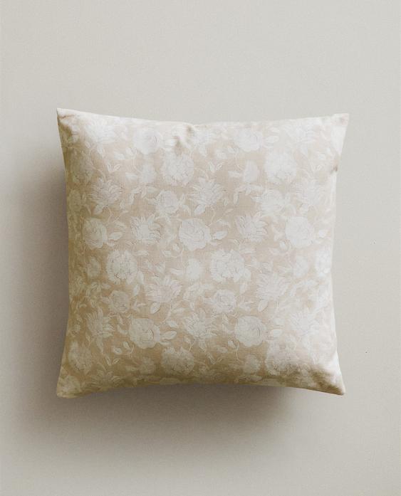 FLORAL CUSHION COVER FLORAL CUSHION COVER