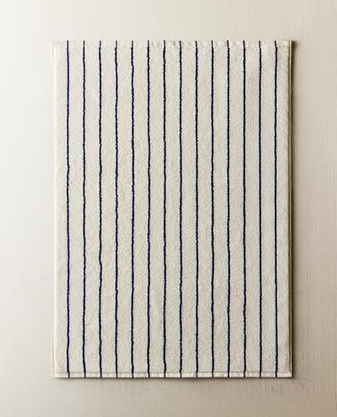 COLOURED STRIPE BATH MAT