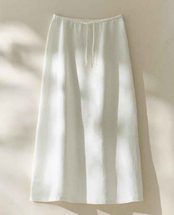 LONG LINEN SKIRT LONG LINEN SKIRT