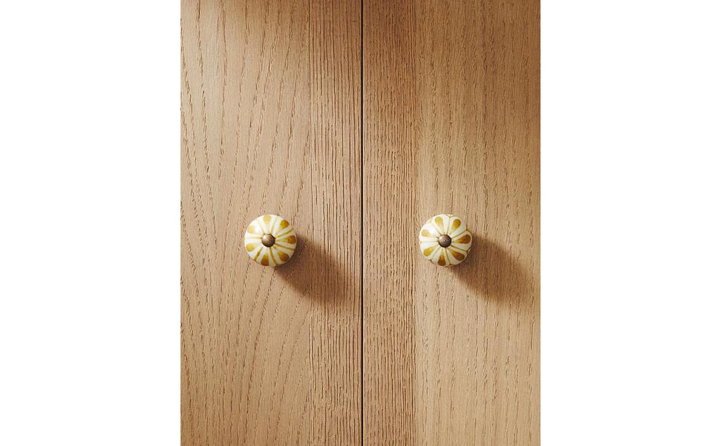 PACK OF CERAMIC FLOWER DOOR KNOBS (PACK OF 2) PACK OF CERAMIC FLOWER DOOR KNOBS (PACK OF 2)