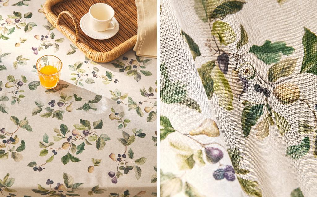 FRUIT PRINT TABLECLOTH
