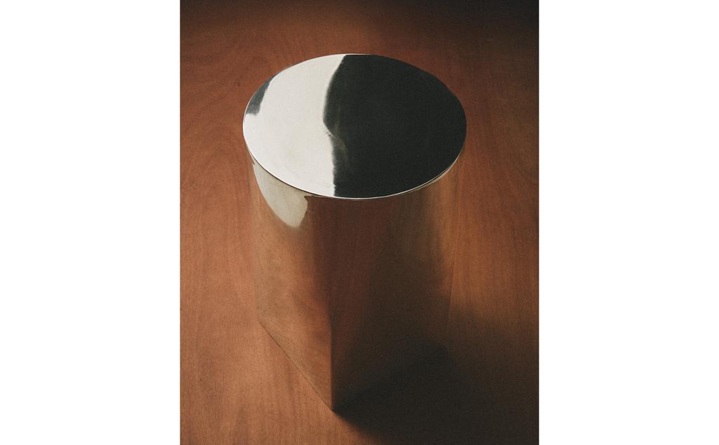 STAINLESS STEEL SIDE TABLE STAINLESS STEEL SIDE TABLE