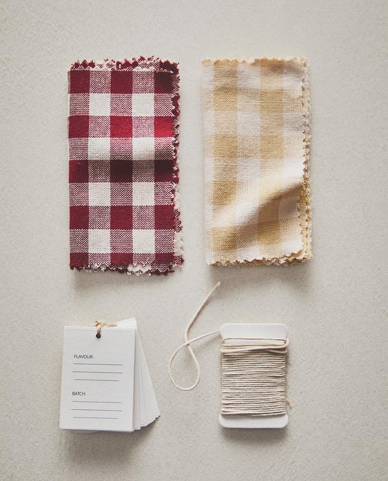 LABEL AND FABRIC SET