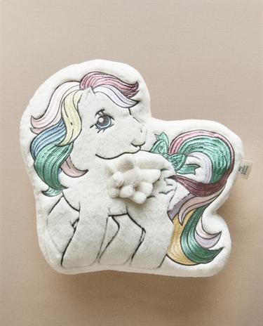 MY LITTLE PONY© 毛绒儿童靠垫