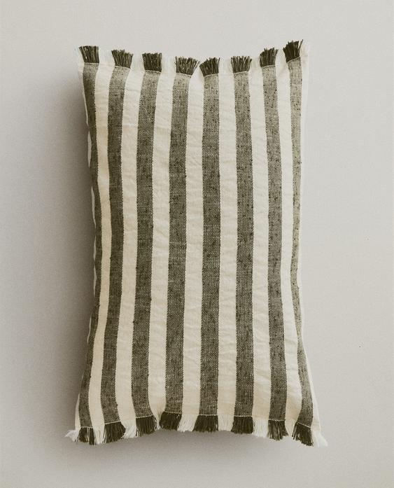 STRIPED CUSHION COVER