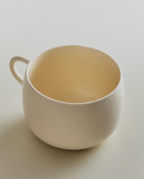 PLAIN DEEP STONEWARE MUG PLAIN DEEP STONEWARE MUG