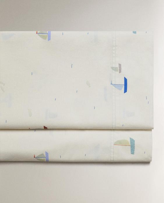 船只棉质上层床单