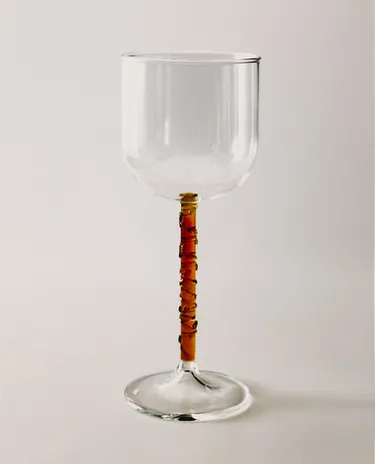 彩色杯杆硼硅玻璃杯 彩色杯杆硼硅玻璃杯