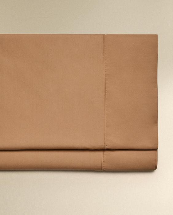 PERCALE COTTON FLAT SHEET (300 THREAD COUNT)