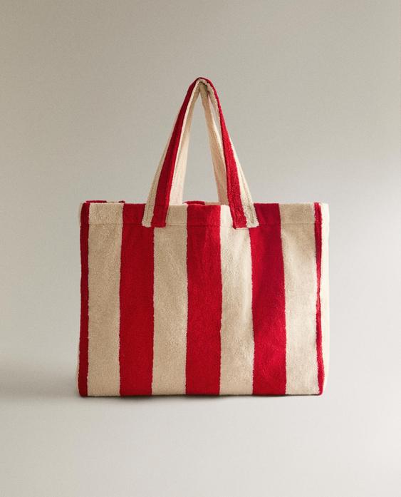 LARGE TERRY BEACH BAG