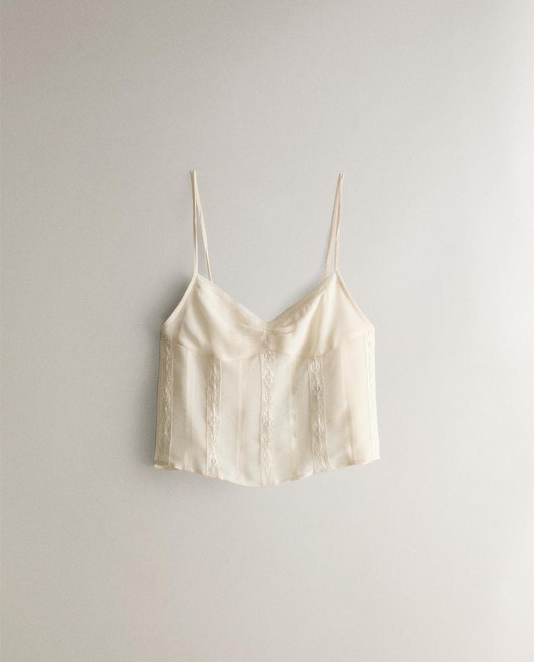 LACE COTTON TOP