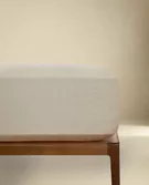 WASHED LINEN FITTED SHEET | 30 CM (160 GxM²)