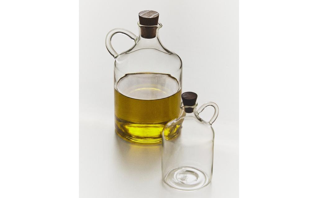 BOROSILICATE GLASS OIL/VINEGAR CRUET